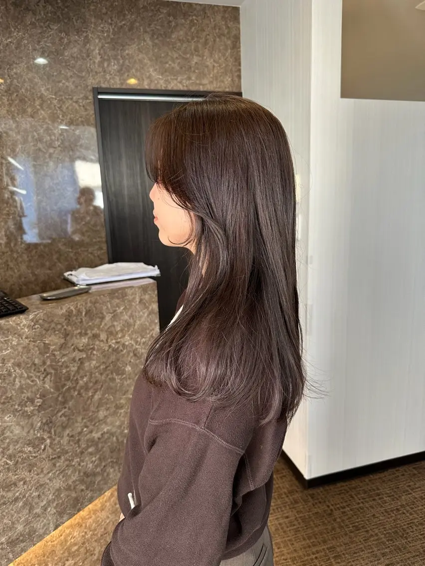 カラー 村田 菜摘のヘアスタイル