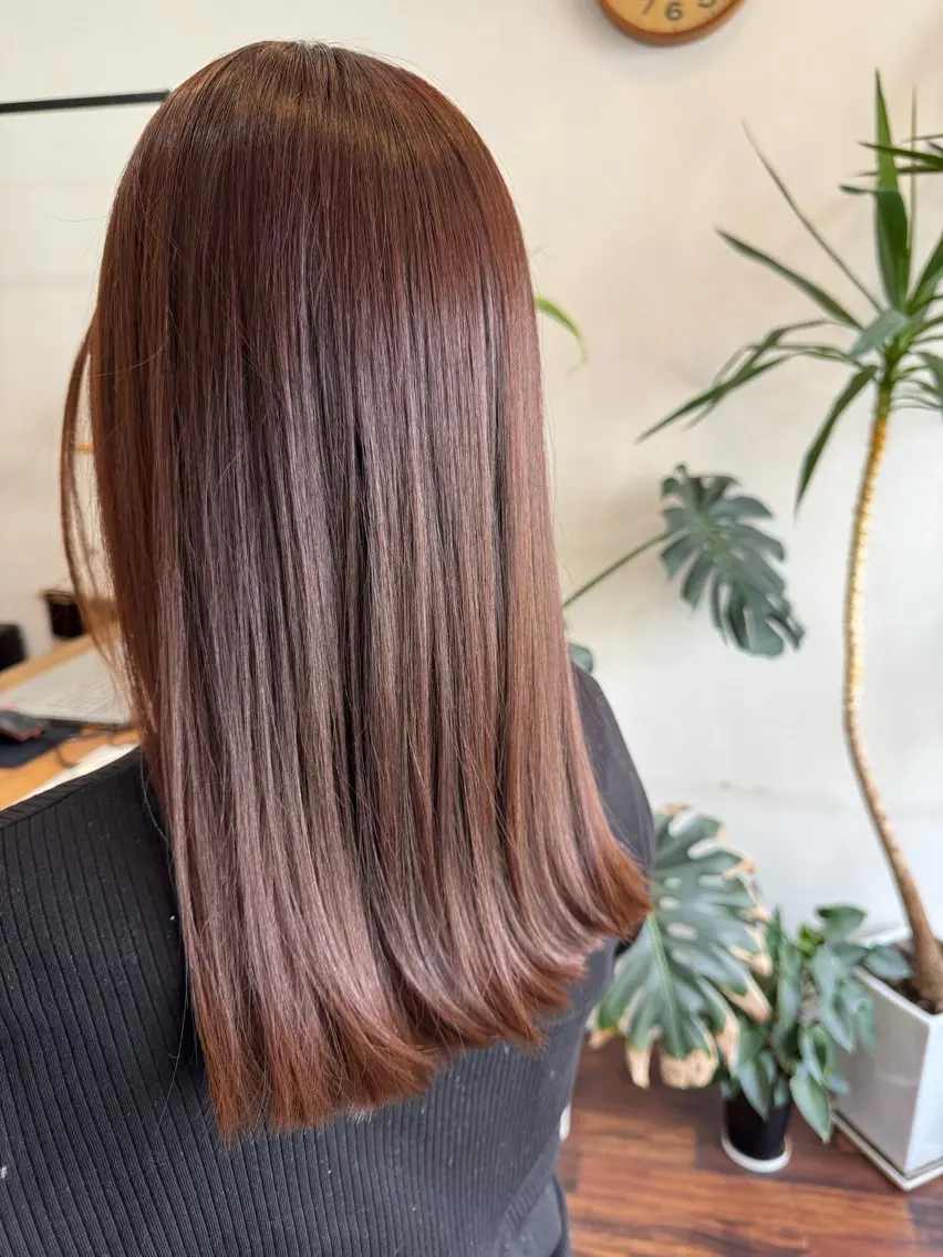 セミロング N-PLANTS 泉大津【yuua】のヘアスタイル