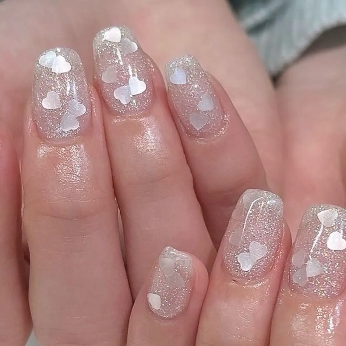 ネイル 韓国ネイル ワンホンネイル Kawaii _Nailのネイルデザイン