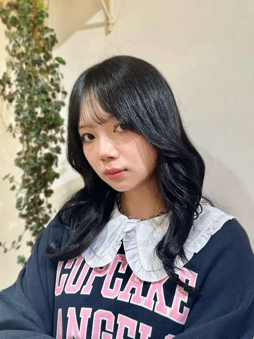 ロング カラー ヘアカラー モテhair♡.* マツエク/さくら🍨のマツエク・マツパデザイン