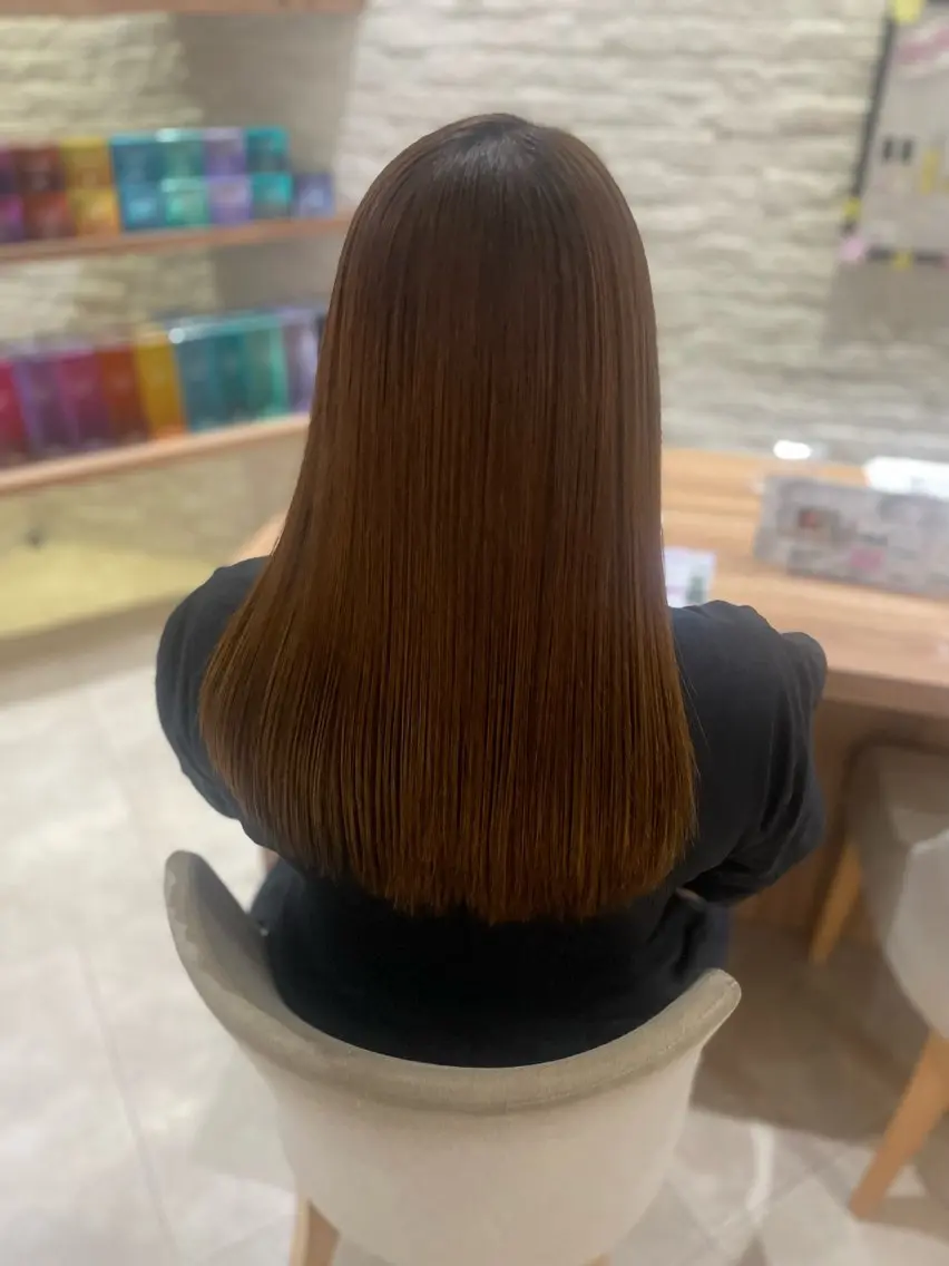 ロング カット ヘアカラー sora ♡のヘアスタイル
