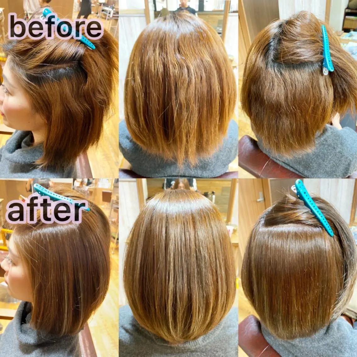 ミディアム カラー パーマ イルミナカラー ストレートパーマ ブリーチ縮毛矯正/ デサキ ショウヘイのヘアスタイル