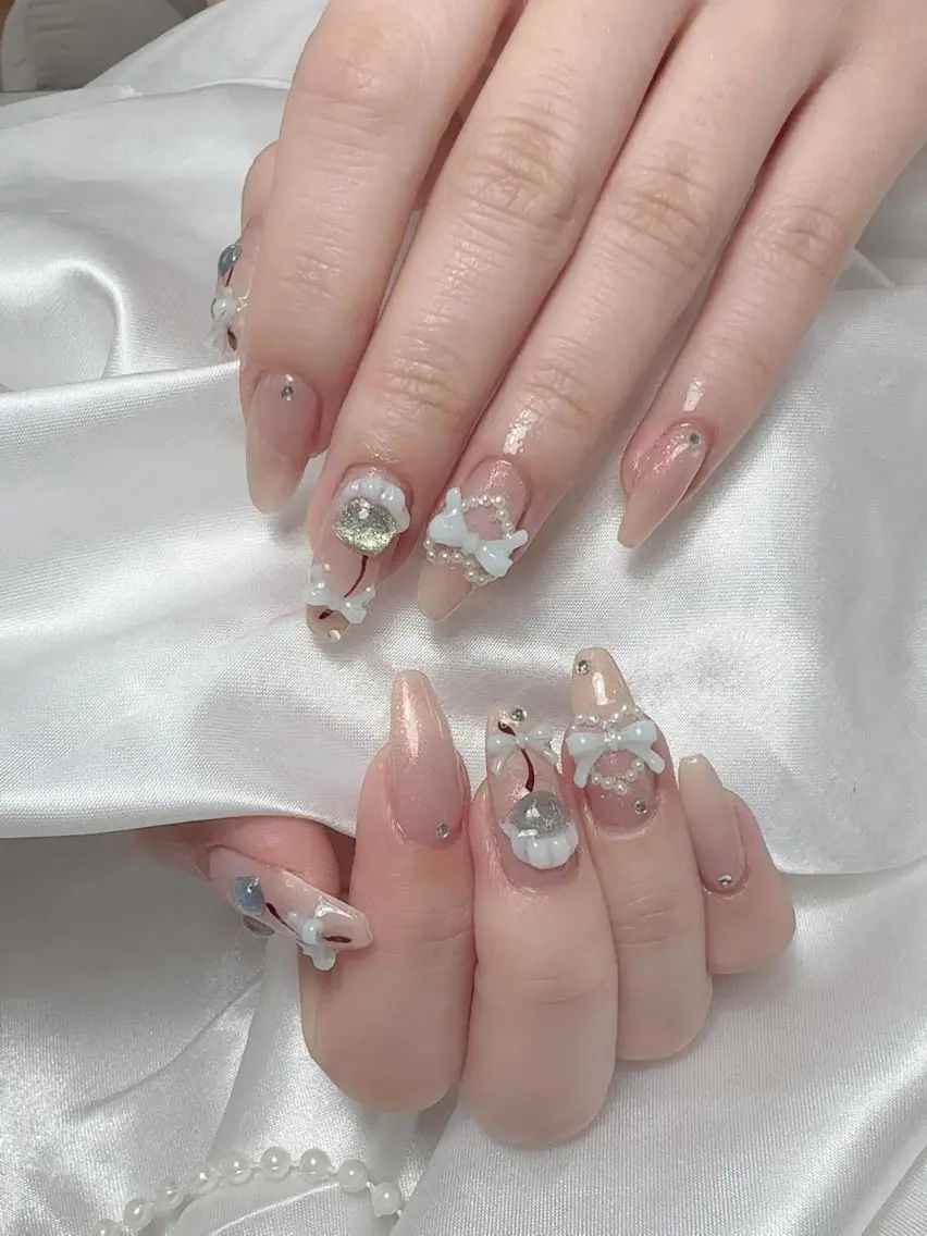 ネイル グラデーション 韓国ネイル マグネットネイル ニュアンスネイル オフィスネイル ハンドネイル Hana Rose Nailのネイルデザイン