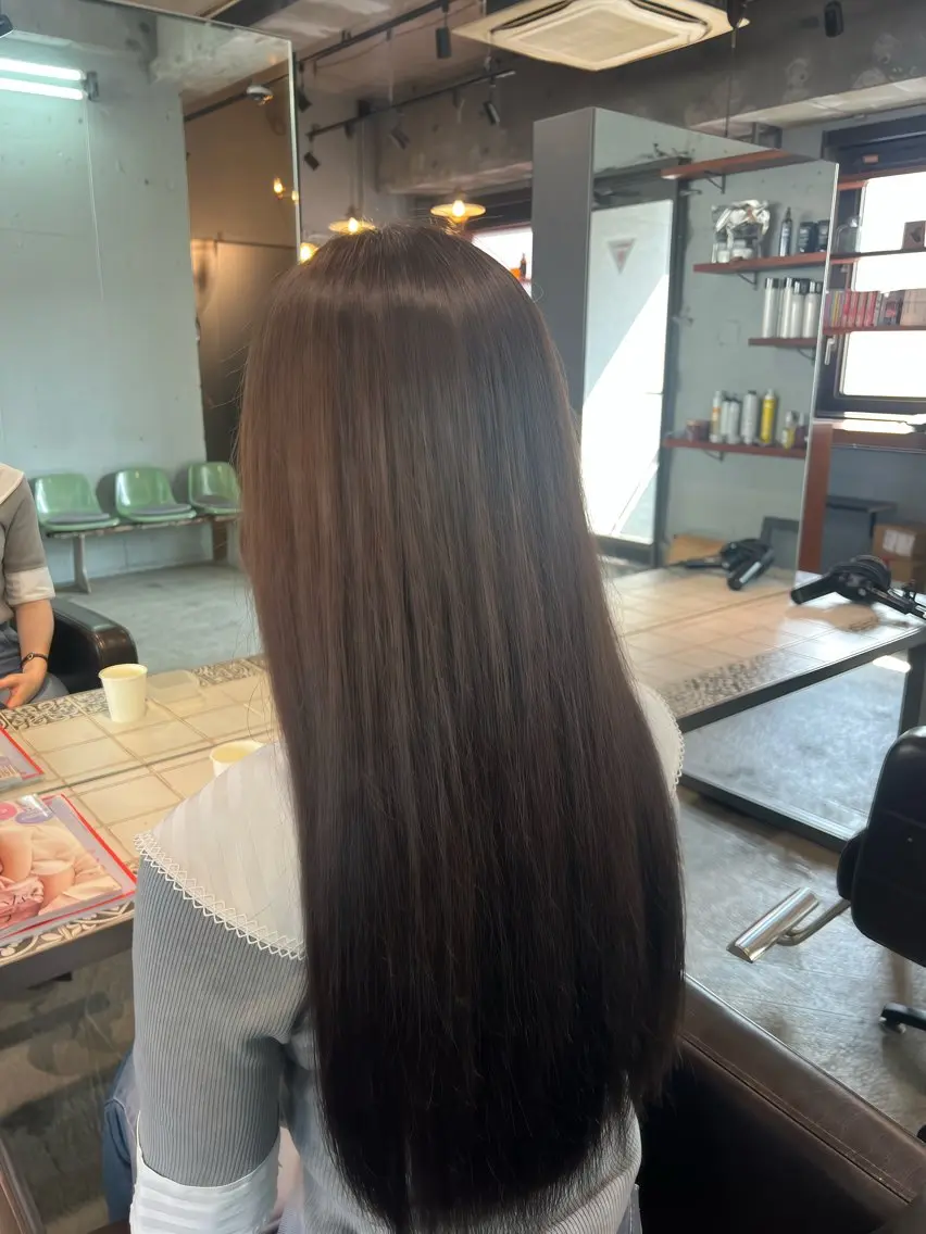 ⭐️カット+カラー+縮毛矯正+3stepトリートメント⭐️の写真