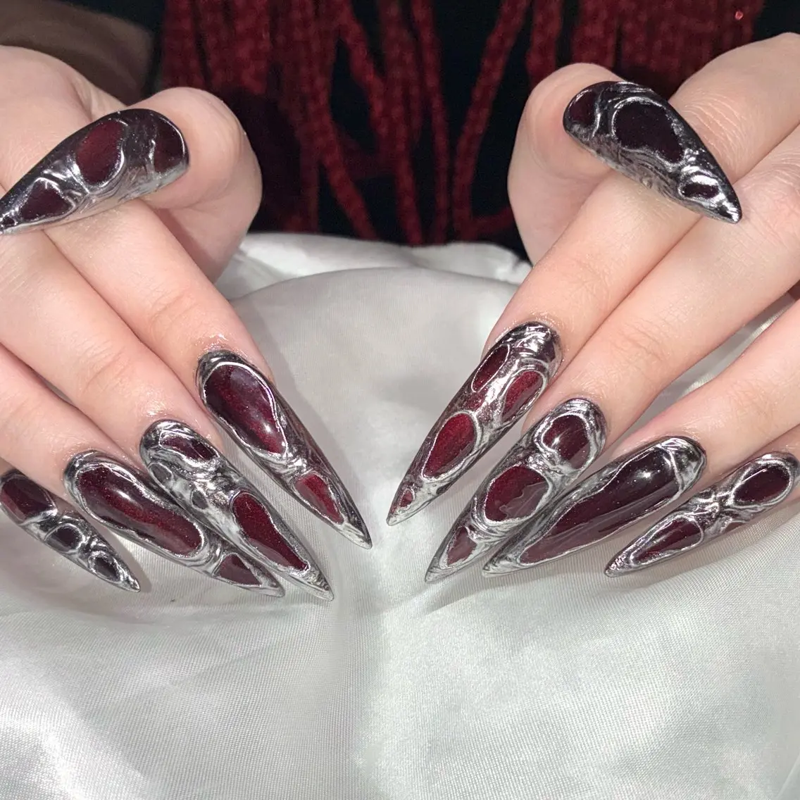 ネイル ハンドネイル Nail ヌシん家 AKANEのネイルデザイン