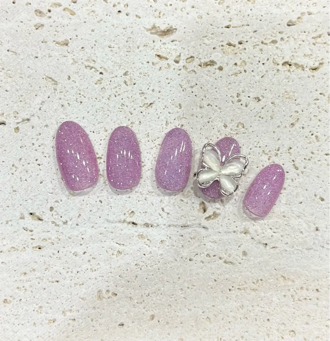 マグネットネイル　ワンカラーの写真