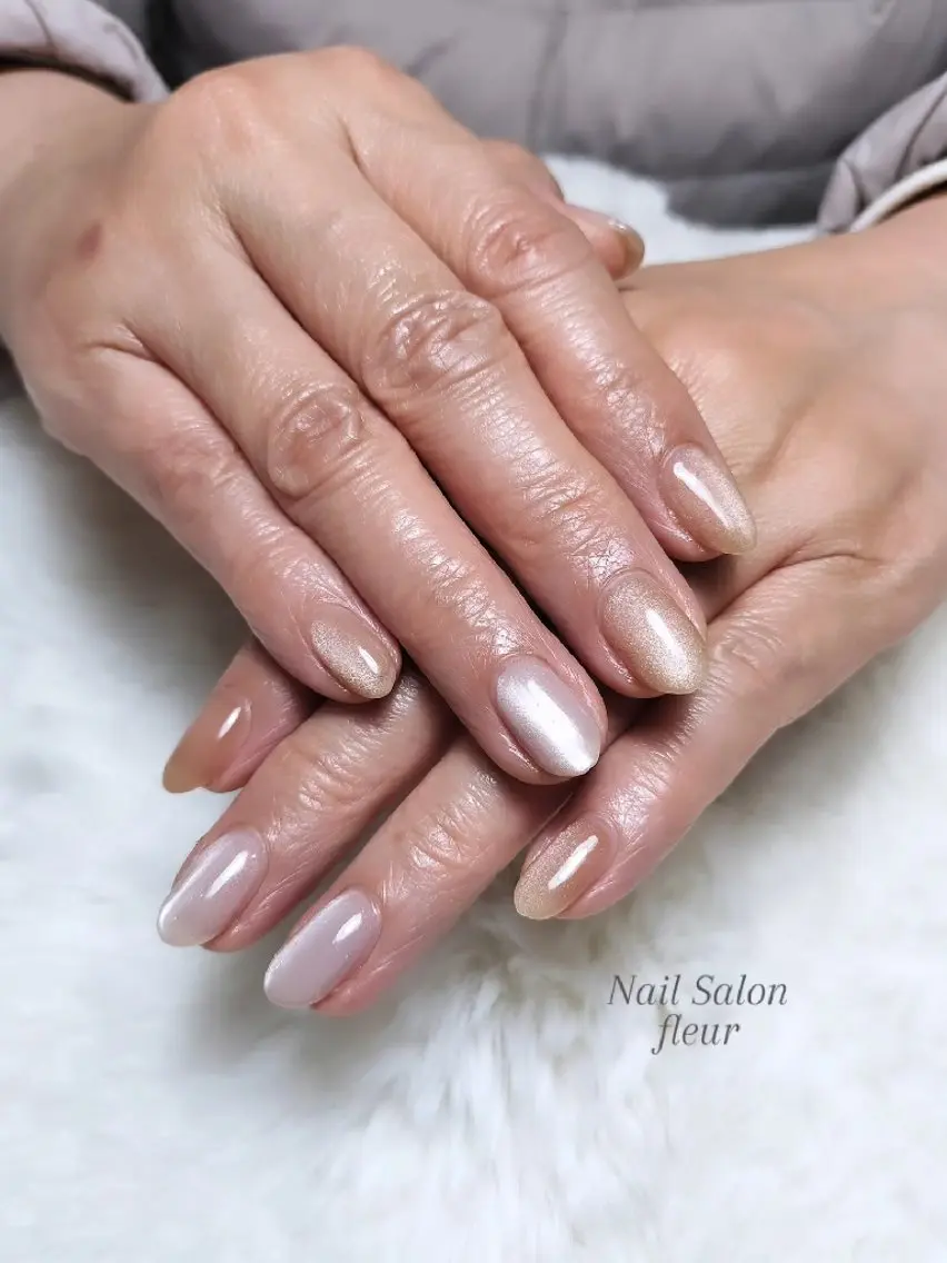 ネイル マグネットネイル 春ネイル megumi. sのネイルデザイン