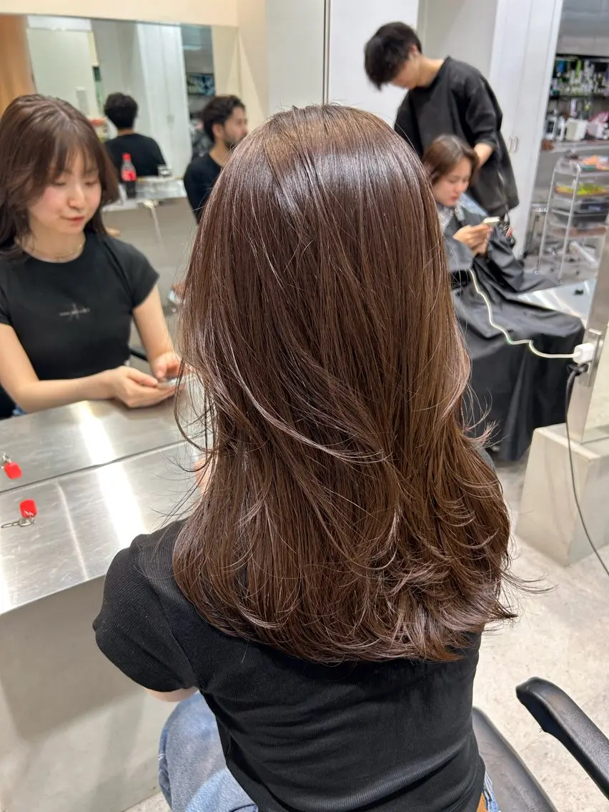ロング fifth 安次富　泰雅のヘアスタイル