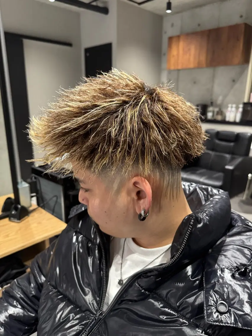パーマ 市川 碧斗のヘアスタイル