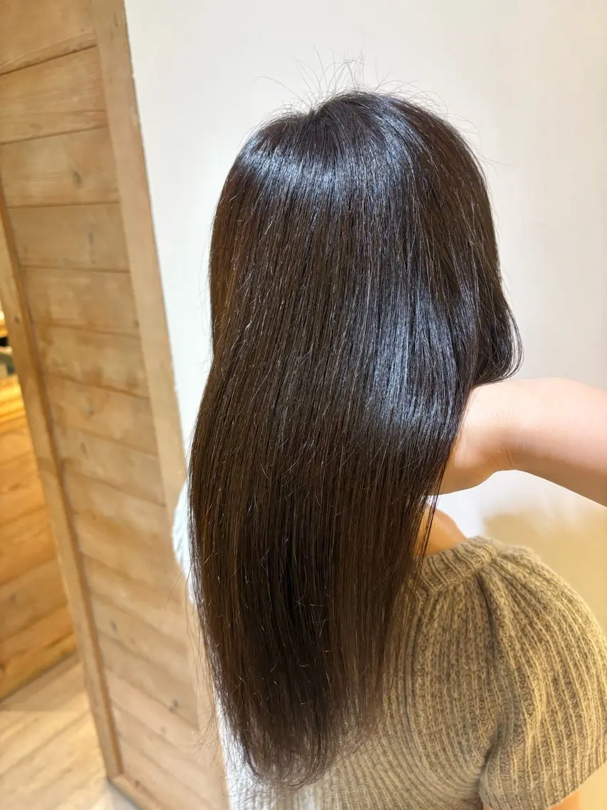ミディアム カラー ヘアカラー ヘッドスパ 暖色カラー/艶髪/ 🌻木村真緒🌻のヘアスタイル