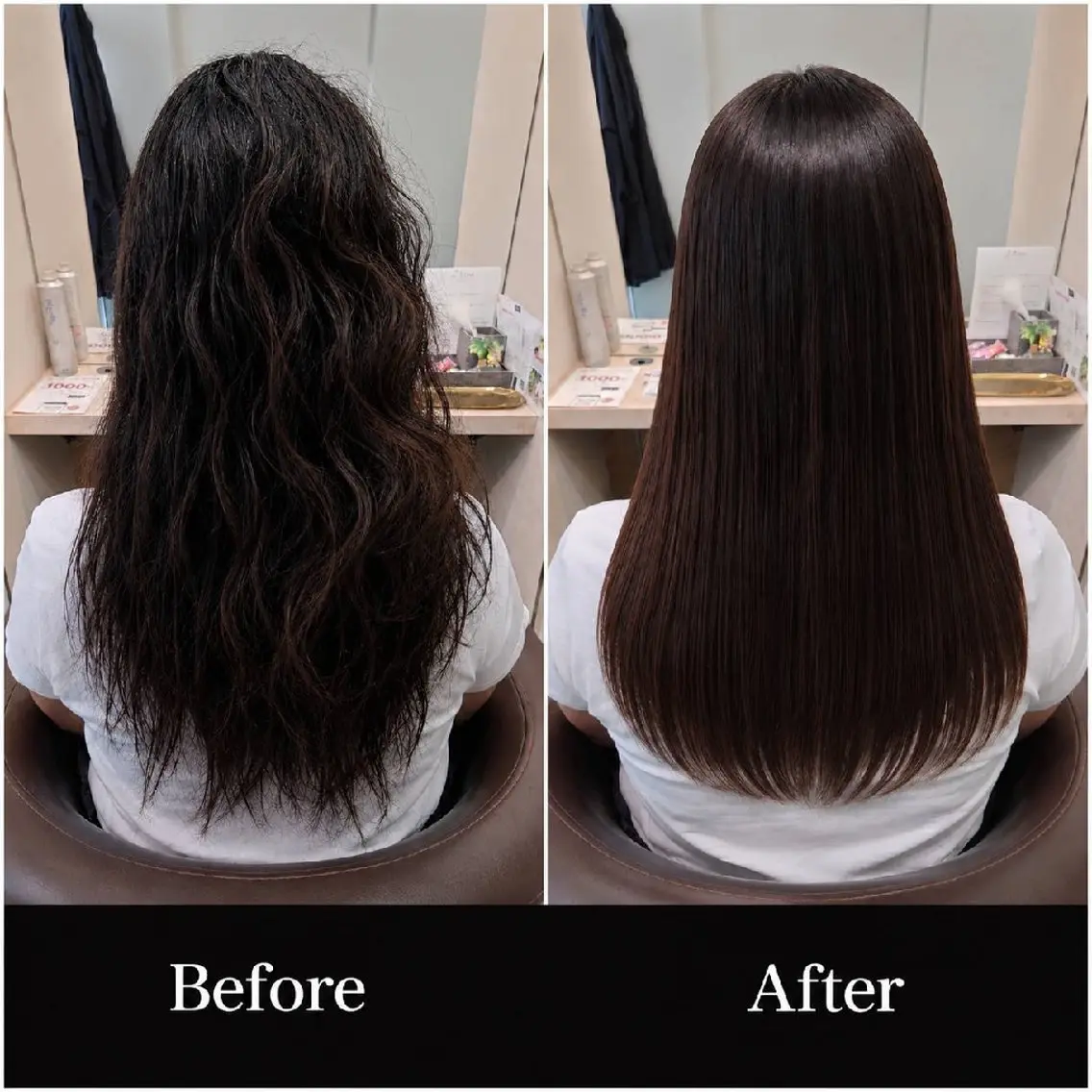 ロング 縮毛矯正 縮毛矯正💇艶髪 シノハラ✨髪質改善のヘアスタイル