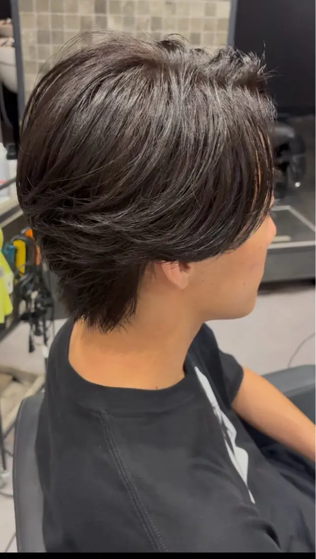 【平日メンズ限定🚹】ヘアカラー+トリートメント+ヘアセットの写真