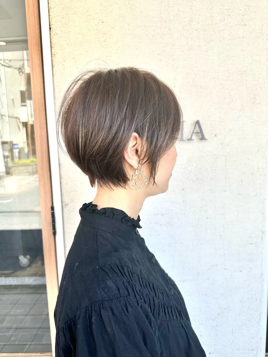 ショート カット ヘアカラー トリートメント 宮澤弘一/大宮/ 髪質改善/完全個室のヘアスタイル
