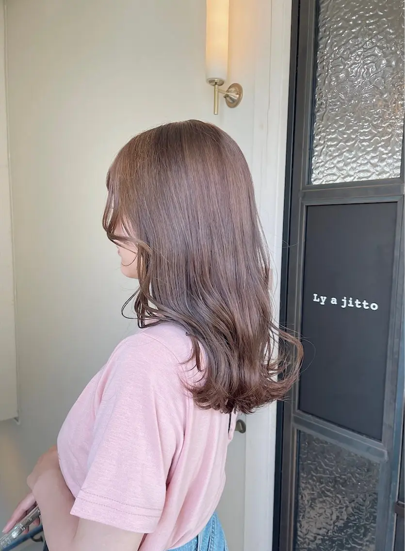 ミディアム カラー ヘアカラー sand🎀 Ricoのヘアスタイル