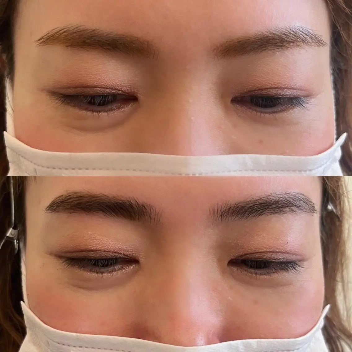 アイブロウ cana 札幌レイヤースタイルのヘアスタイル