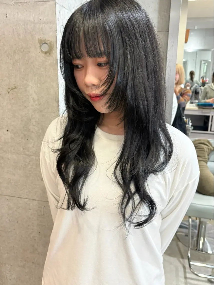 ロング カット トリートメント MASHIRO💎 天神/大名のヘアスタイル
