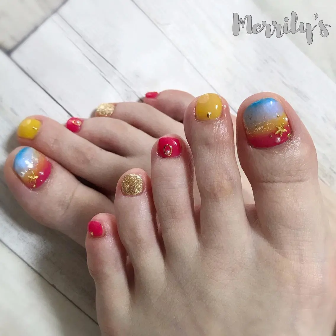 ネイル Merrily's Hagi Minaのネイルデザイン