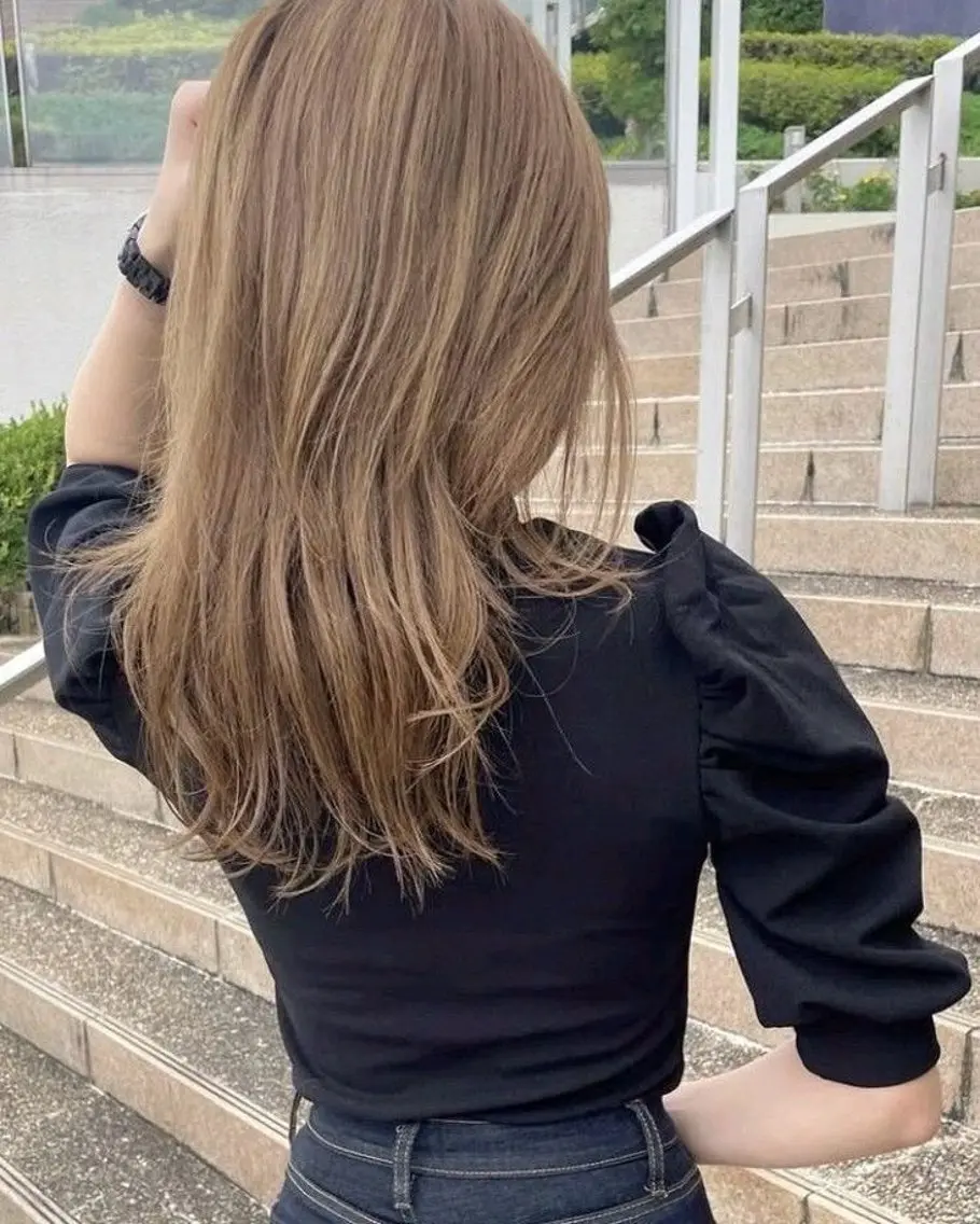 セミロング ヘアカラー トリートメント BRITS 学芸大学 🌿　風斗のヘアスタイル