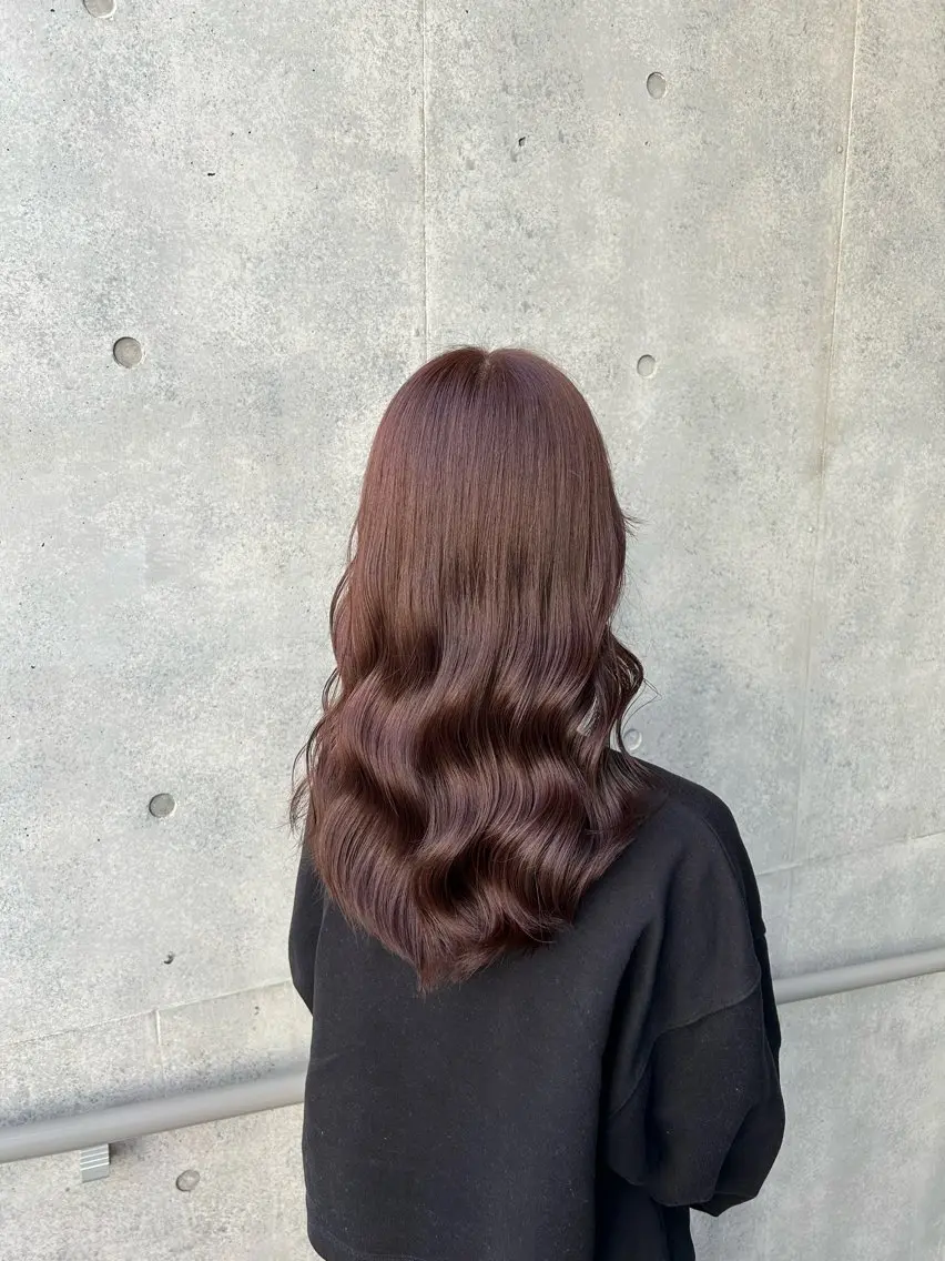 ロング カラー 韓国レイヤー kira🌛のヘアスタイル