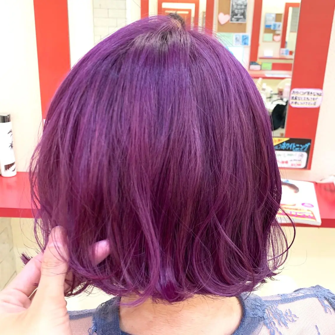 ミディアム カラー 櫻井 なんなのヘアスタイル