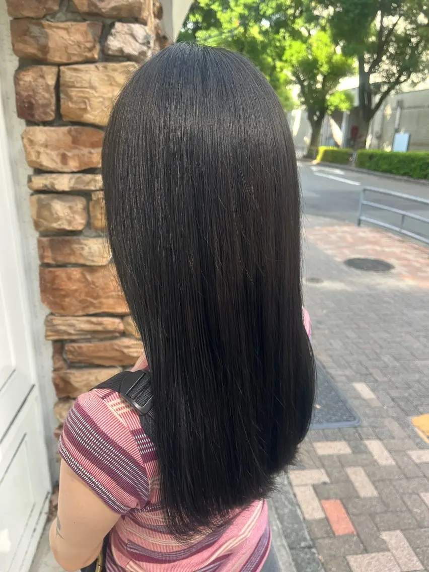 ロング カラー 金山/カットモデル 募集中/村井七海のヘアスタイル