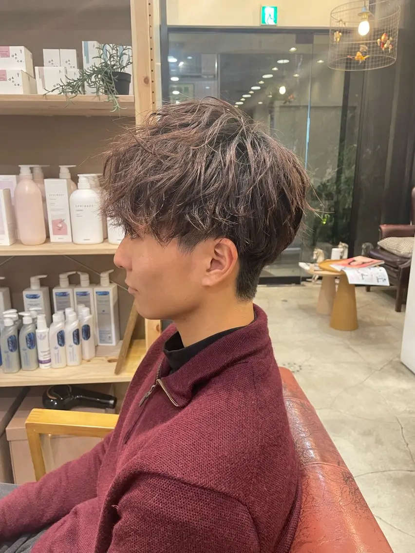 ショート メンズ メンズパーマ 畠山 渚のヘアスタイル