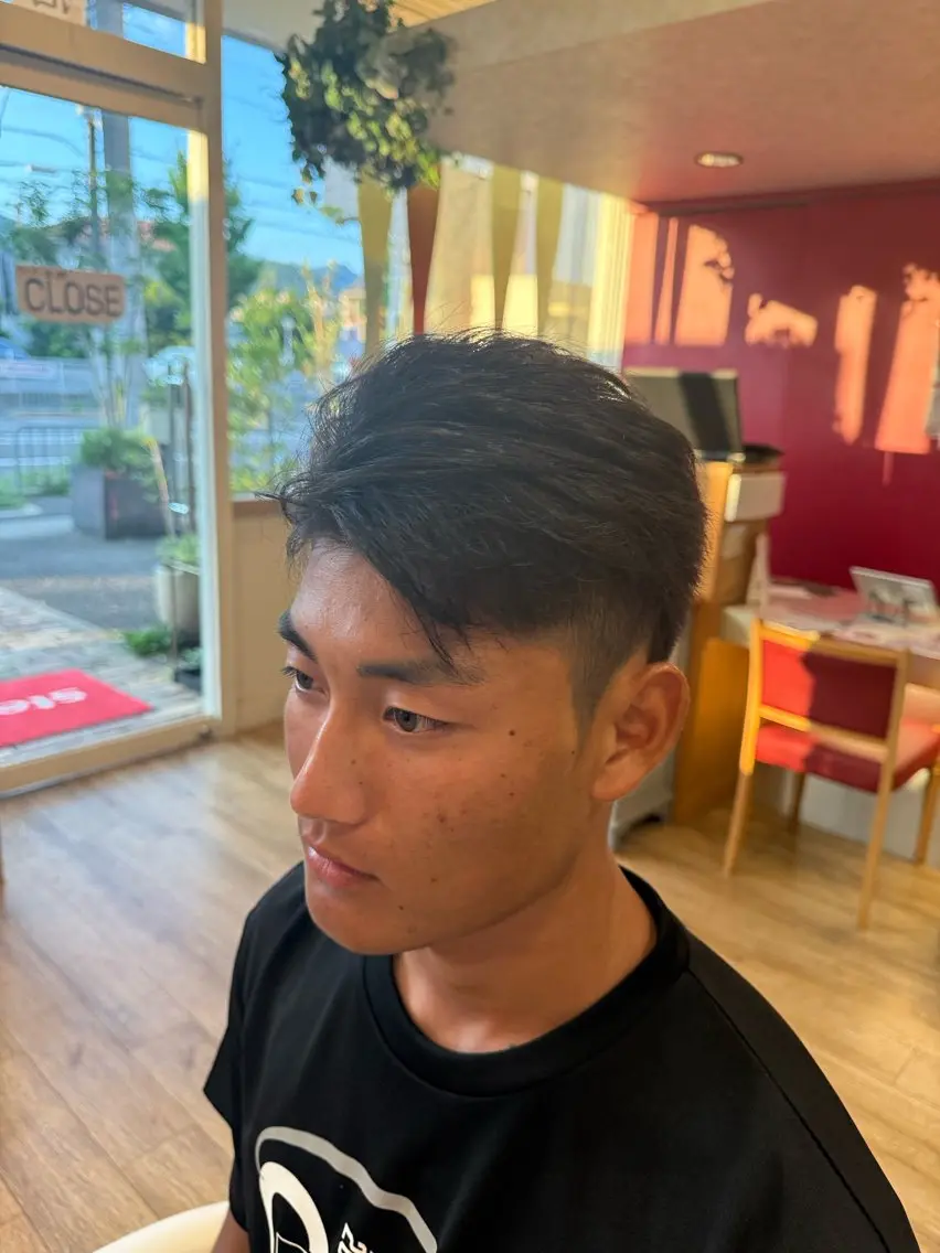 ショート メンズ ツーブロック ショートヘア 三木 絵未奈のヘアスタイル