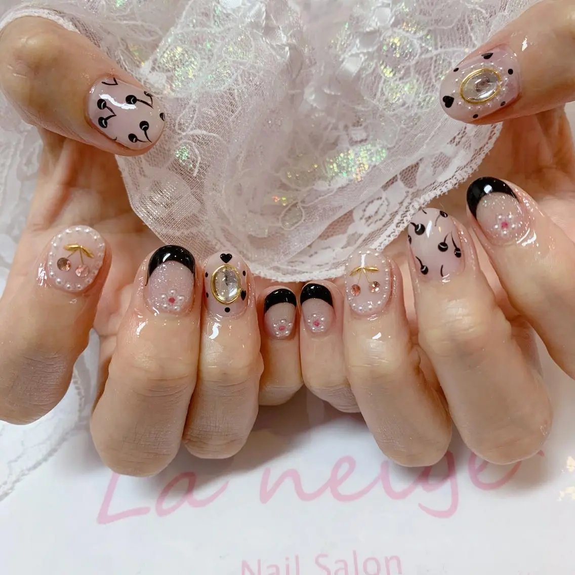 ネイル ハンドネイル La neige* yuki 🐩🌙のネイルデザイン