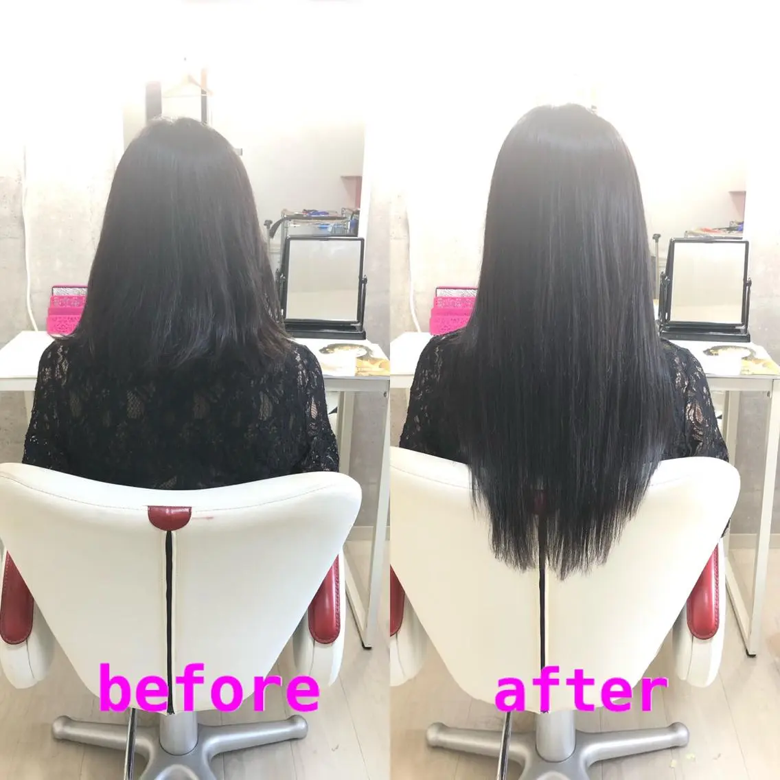 ロング エクステ 🌸ドレスアップ 心斎橋店🌸のヘアスタイル