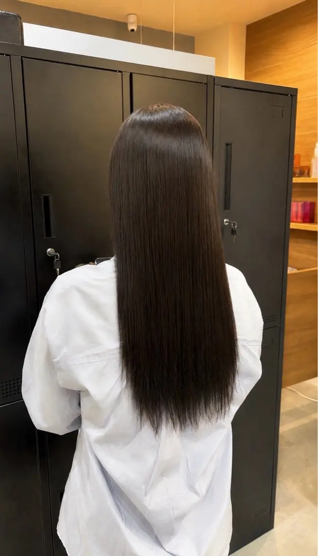 ロング 髪質改善 トリートメント ヘアカラー トリートメント 髪質改善/ うる艶カラー🪄🫧のヘアスタイル