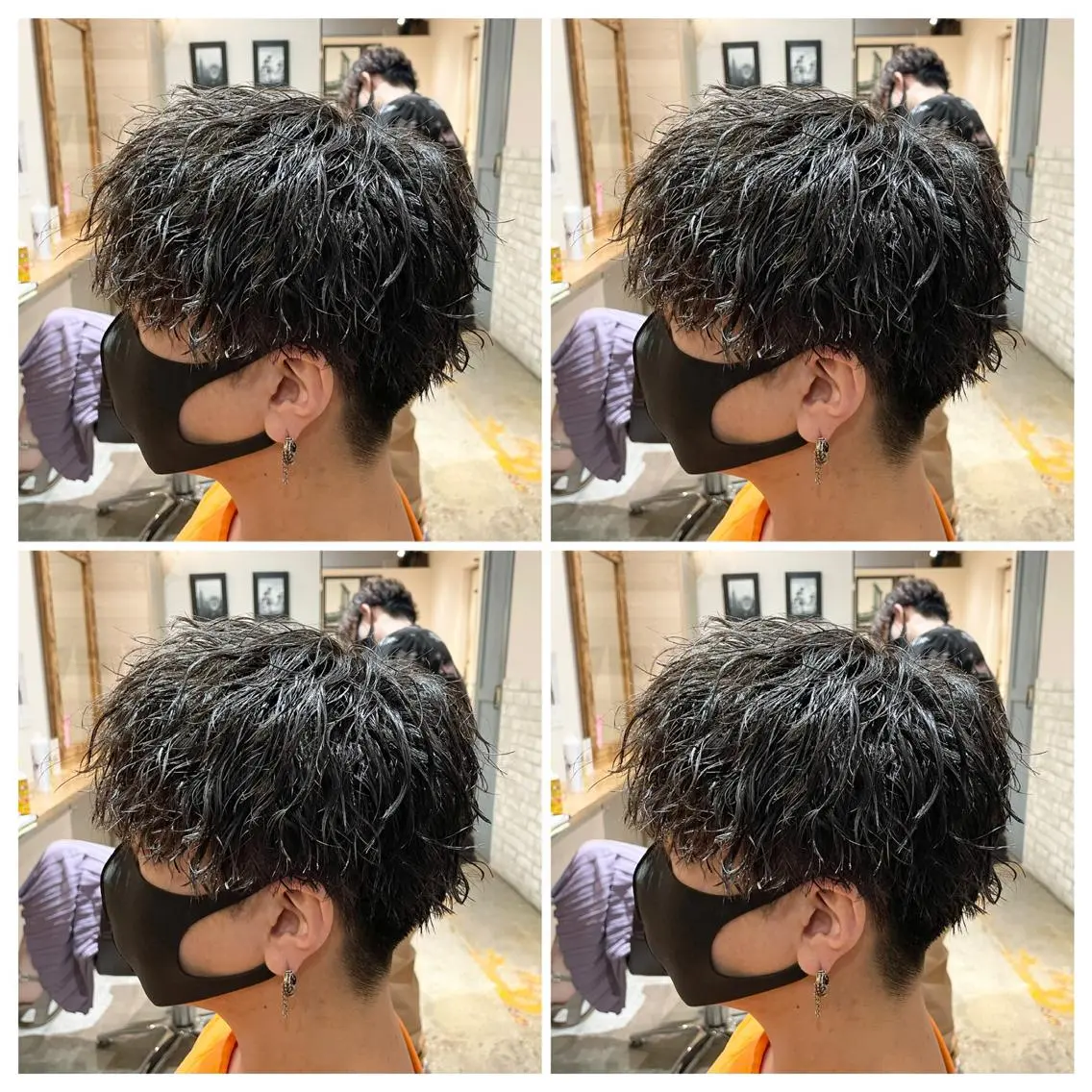 パーマ メンズ カット パーマ トリートメント 店長💎髪質改善 /艶髪/荻原💎のヘアスタイル