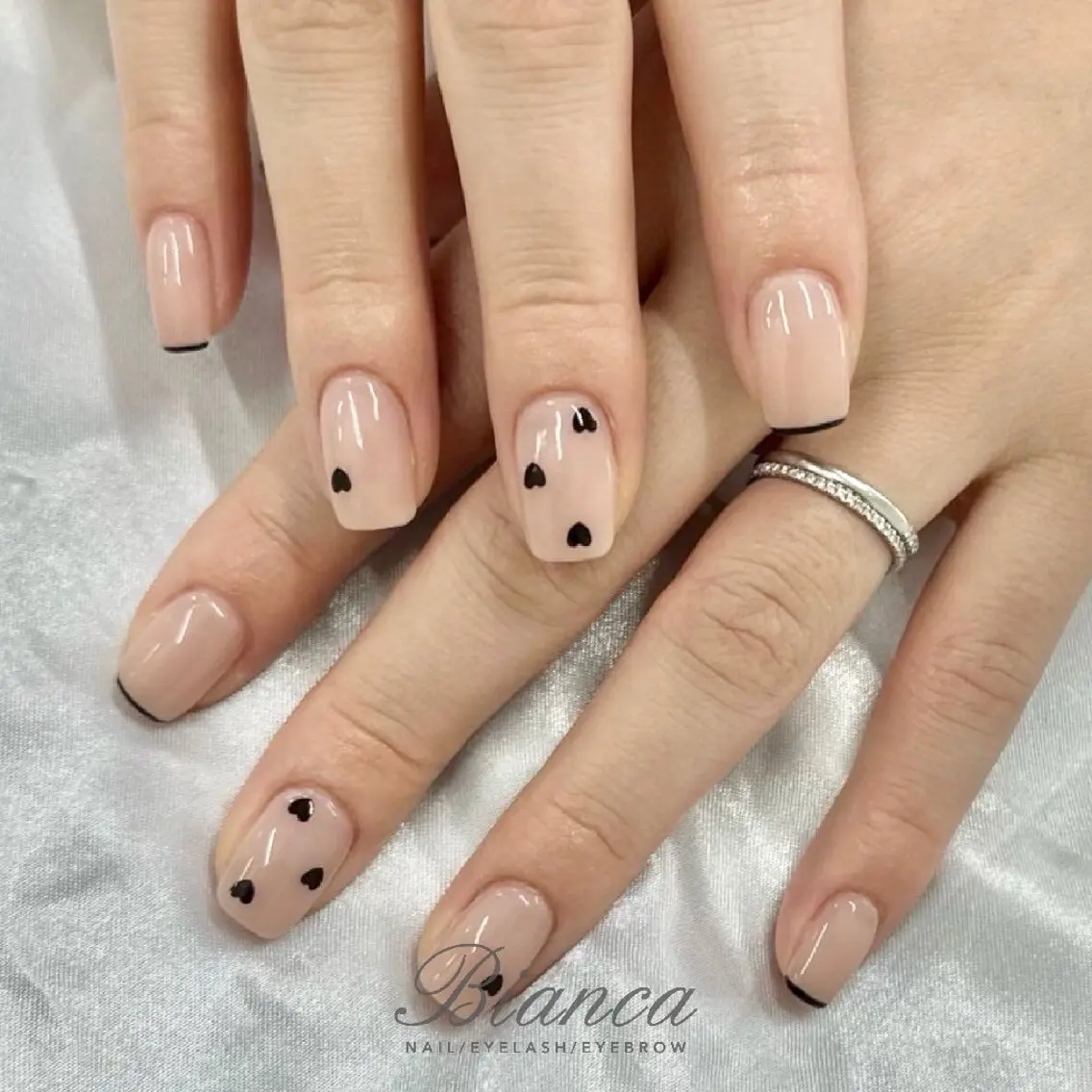 ネイル ハート Bianca浦和西口 ⭐mitoのネイルデザイン
