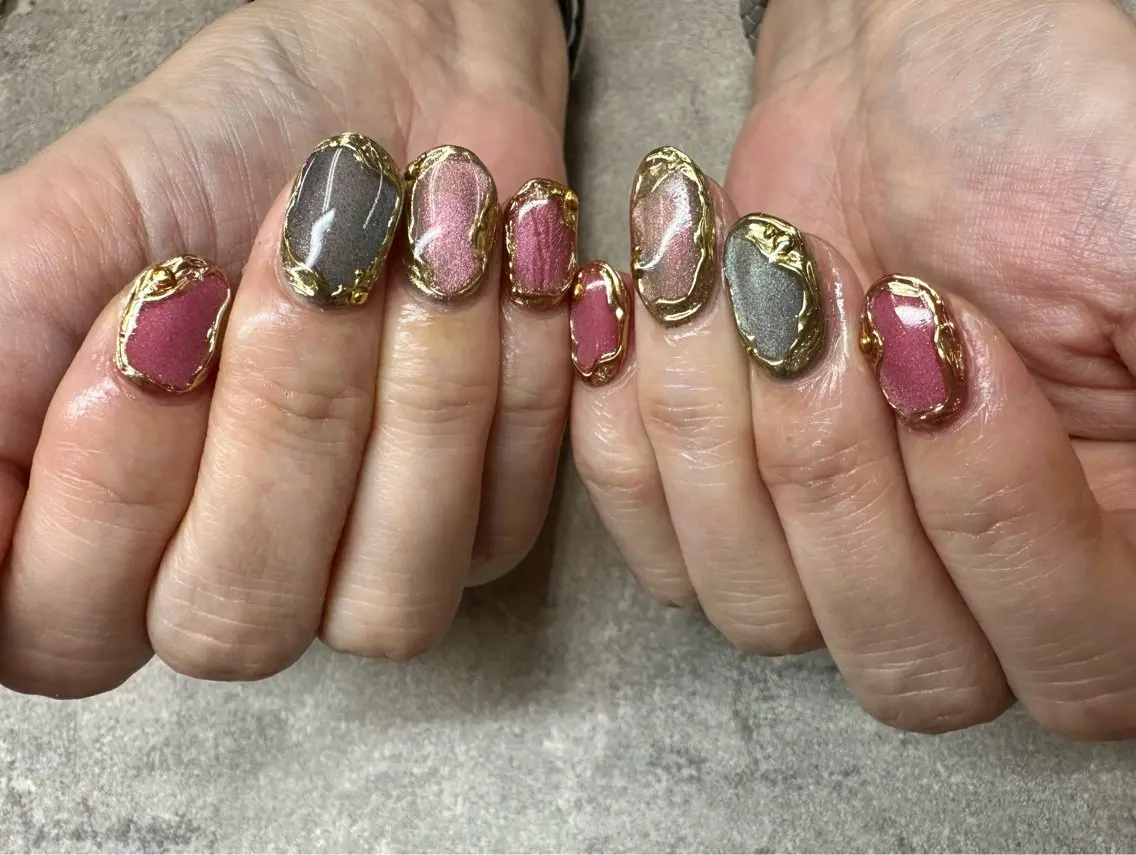ネイル ハンドネイル 高多 瑠美のネイルデザイン