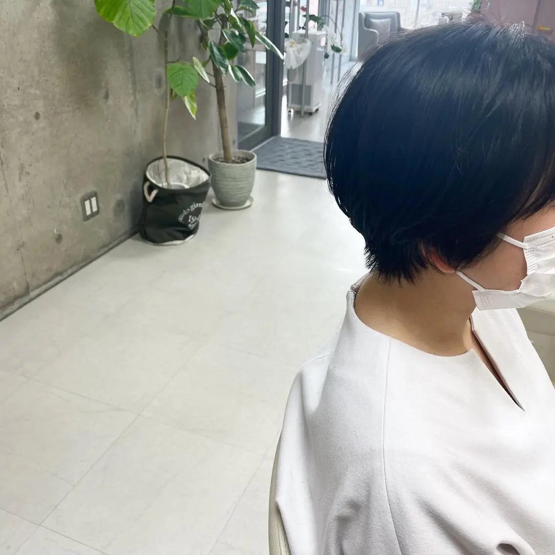 ショート カット ヘッドスパ 坂本 沙也加のヘアスタイル