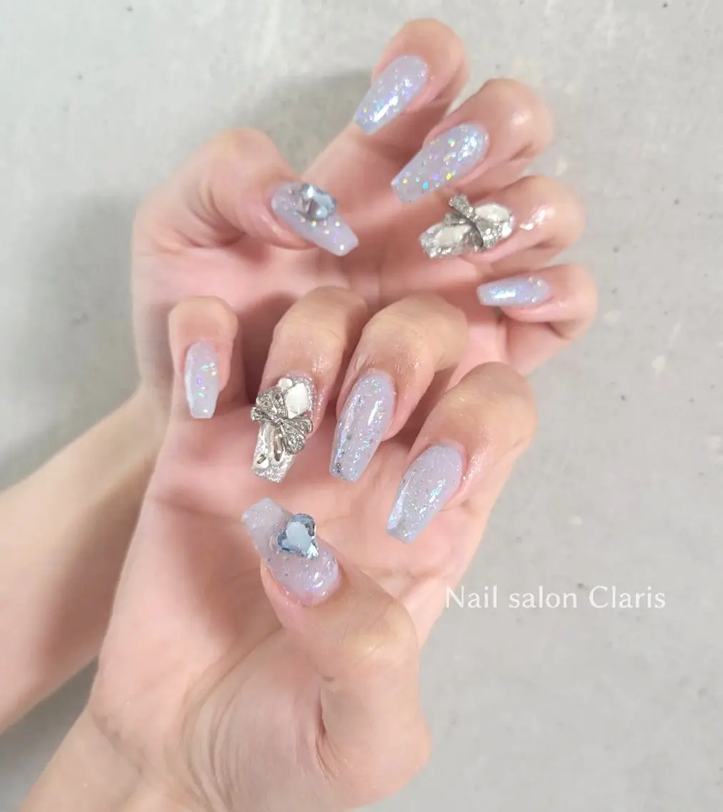 ネイル アートネイル スカルプネイル Nailsalon Clarisのネイルデザイン