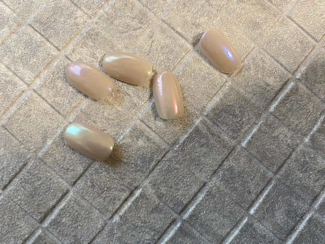 ネイル オーロラネイル ミラーネイル Lino nailのネイルデザイン