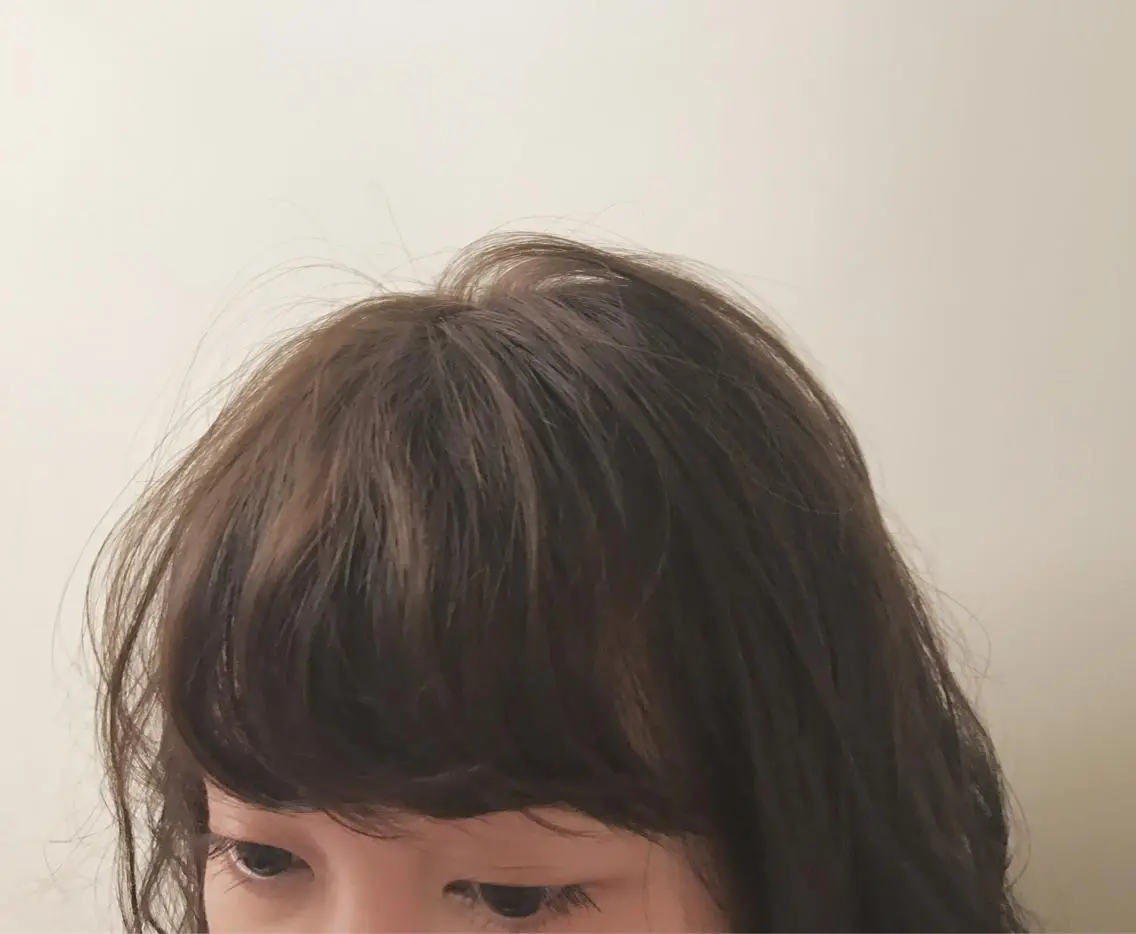 ミディアム パーマ ミディアムパーマ カット パーマ ウルフカット レイヤーカット上柿のヘアスタイル
