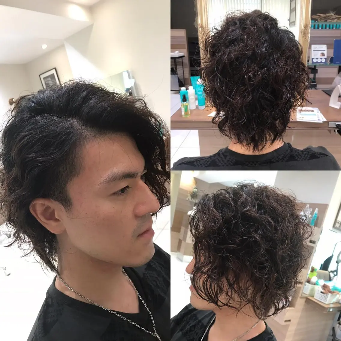 パーマ メンズ KOOKI スティードトーキョーのヘアスタイル