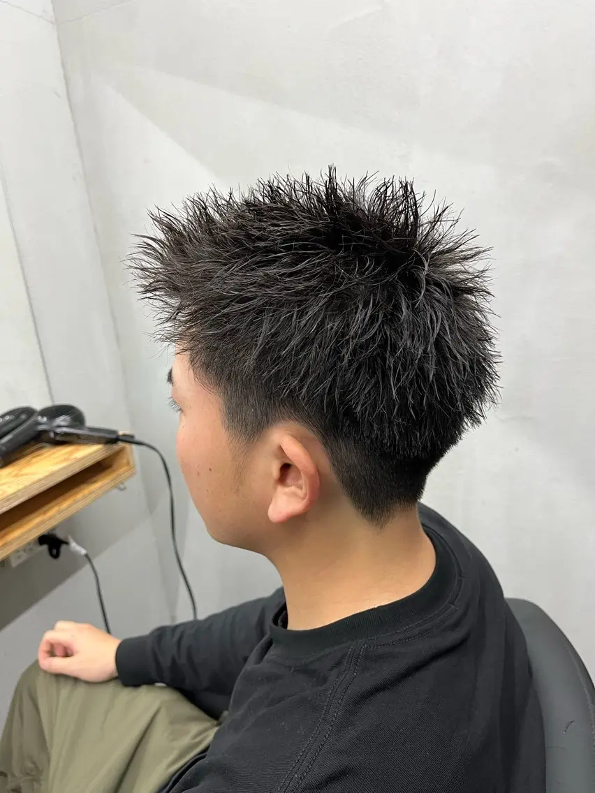 ショート パーマ メンズ メンズパーマ メンズツイストパーマ ツイストパーマ カット パーマ メンズ支持率NO.1 マサキのヘアスタイル