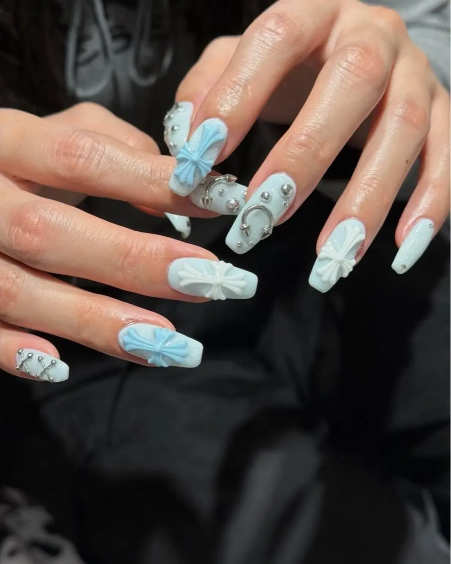 ネイル チークネイル ドット フットネイル フレンチネイル グラデーション ハンドネイル ハンドケア Nihonthy Nail 新宿のネイルデザイン