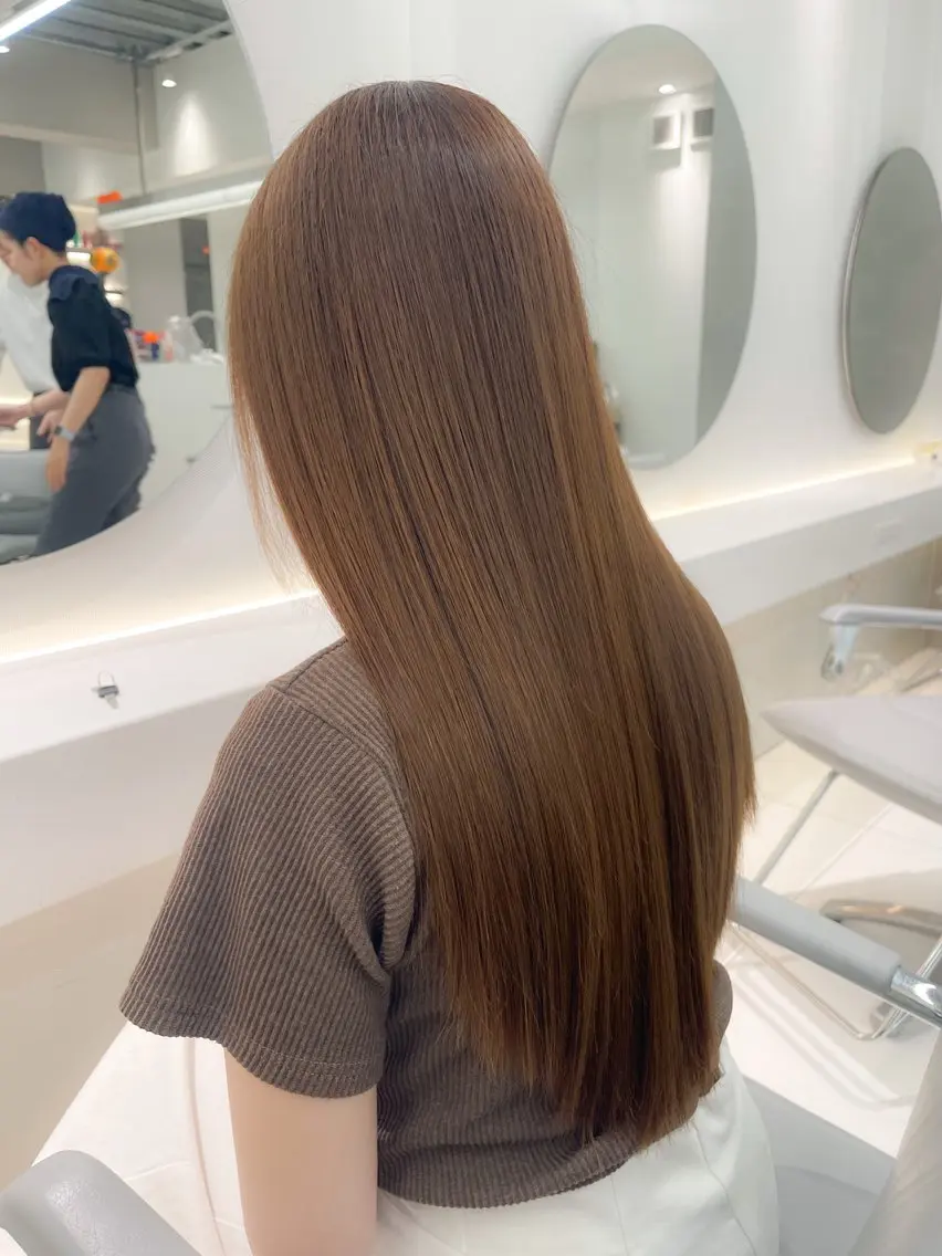 ロング カラー トリートメント トリートメント トリートメント /カラー/NAOKIのヘアスタイル