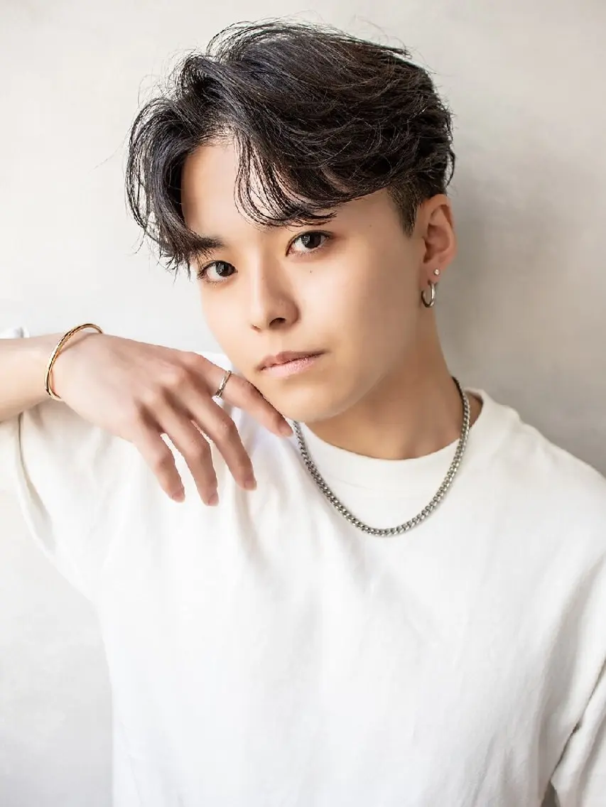 メンズ ショート カット パーマ 荒井 太郎のヘアスタイル