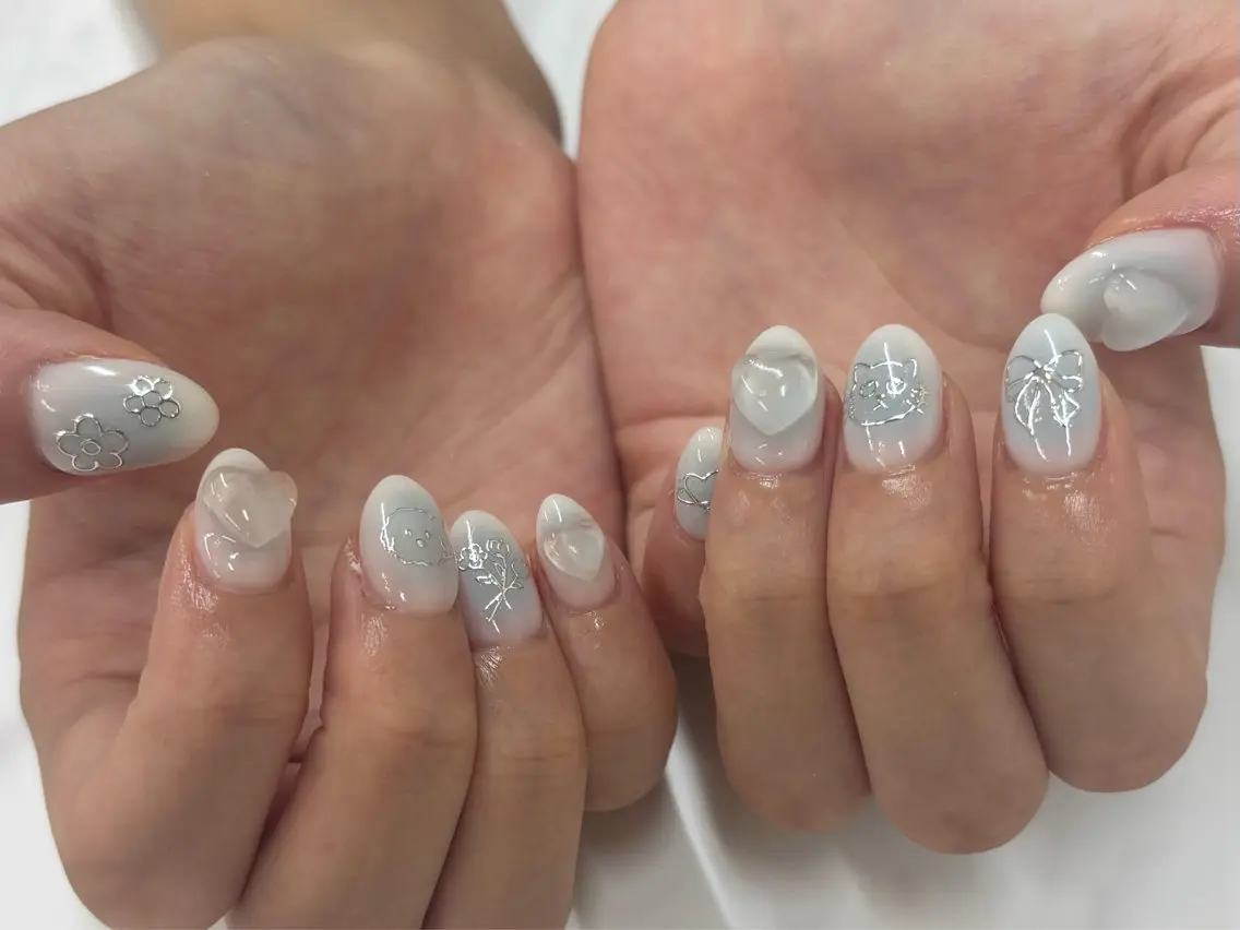 ネイル ハンドネイル WonderShe えみのネイルデザイン