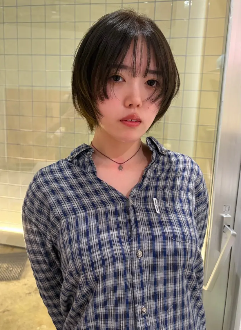 ショート 楓^・◦・🎀^ カットモデル募集中のヘアスタイル