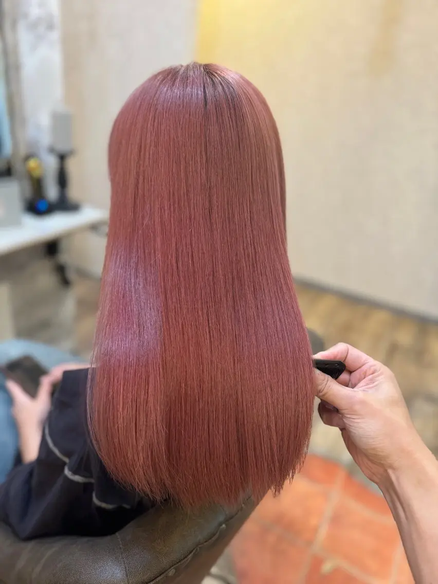 セミロング カラー 【DECIDE L.A.W】氏原　将のヘアスタイル