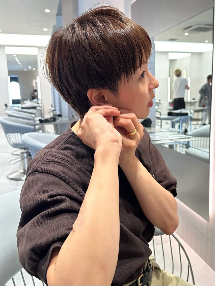 ショート Takahashi Yuriのヘアスタイル