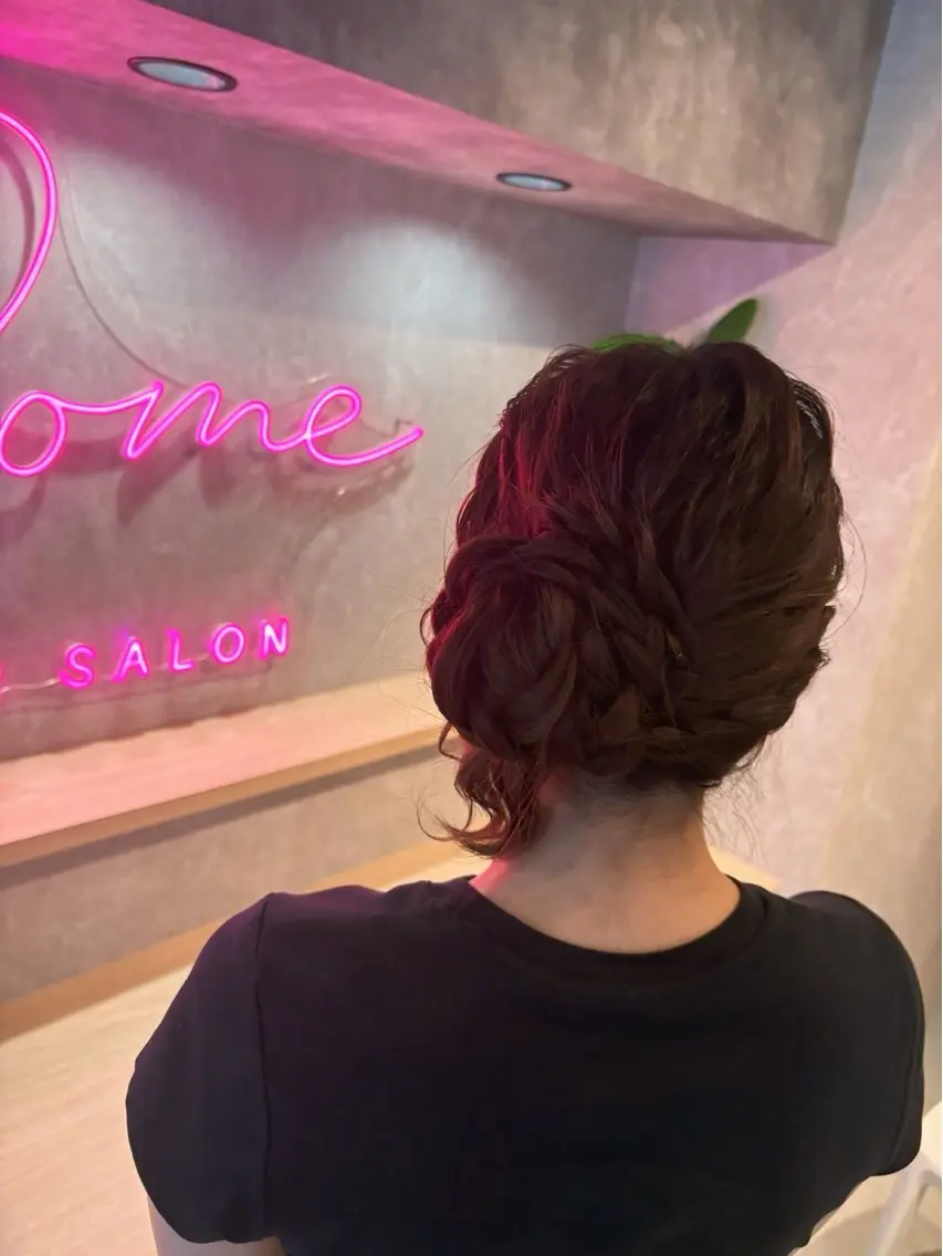 ヘアアレンジ 🍒Qome ひなた🍒のヘアスタイル