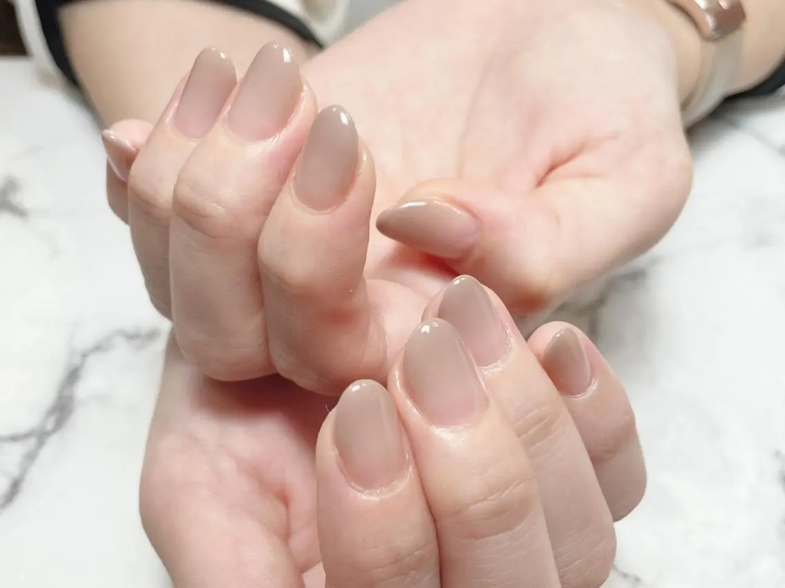 ネイル アートネイル ジェルネイル ニュアンスネイル パラジェル Nailist Honamiのネイルデザイン