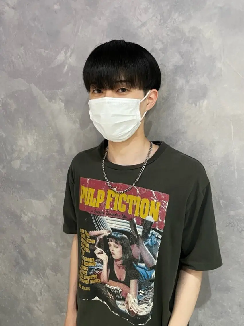 メンズ マッシュ シースルーマッシュ YUZUKI 🌙のヘアスタイル