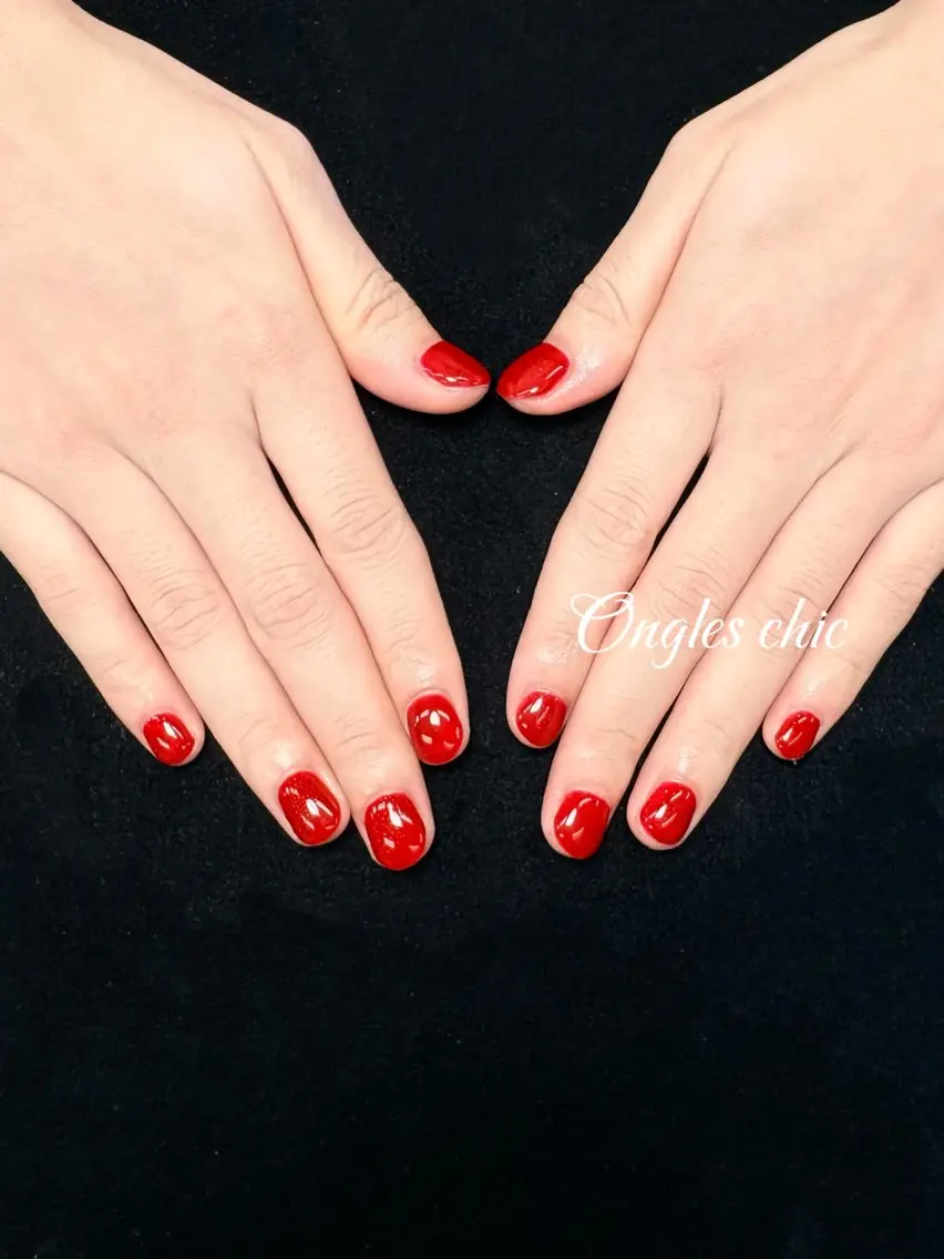 ネイル ハンドネイル ongles chicのネイルデザイン